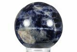 Deep Blue, Polished Sodalite Sphere #241725-1